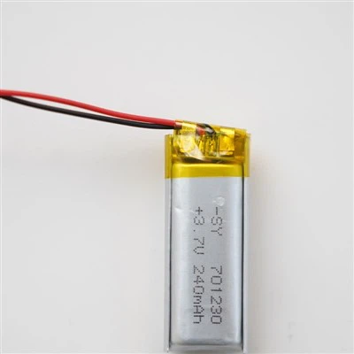 লিথিয়াম আয়ন পলিমার ব্যাটারি 3.7 V 240mah